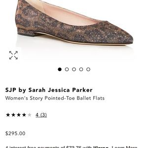 SJP Leopard Ballet Flat